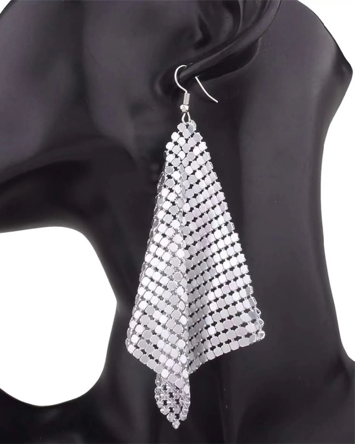 Boucles D'oreilles Clips Dorées – Style Moderniste Années 80 – Parfait état