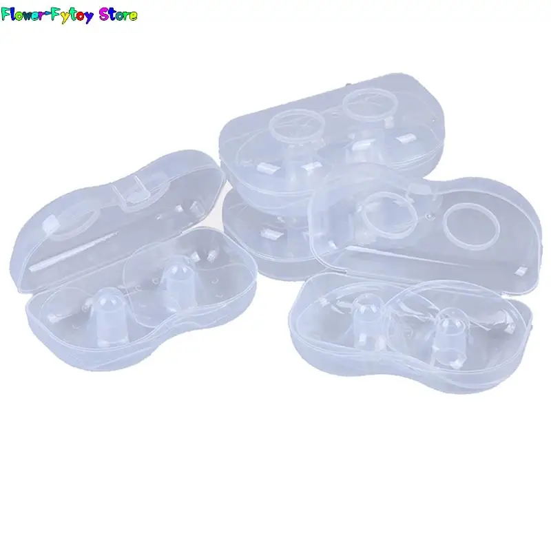 2pcs Silicone Nipple Protectors Feeding Mothers Nipple Protection Cover Breastfeeding Mother Milk Silicone nipple shields