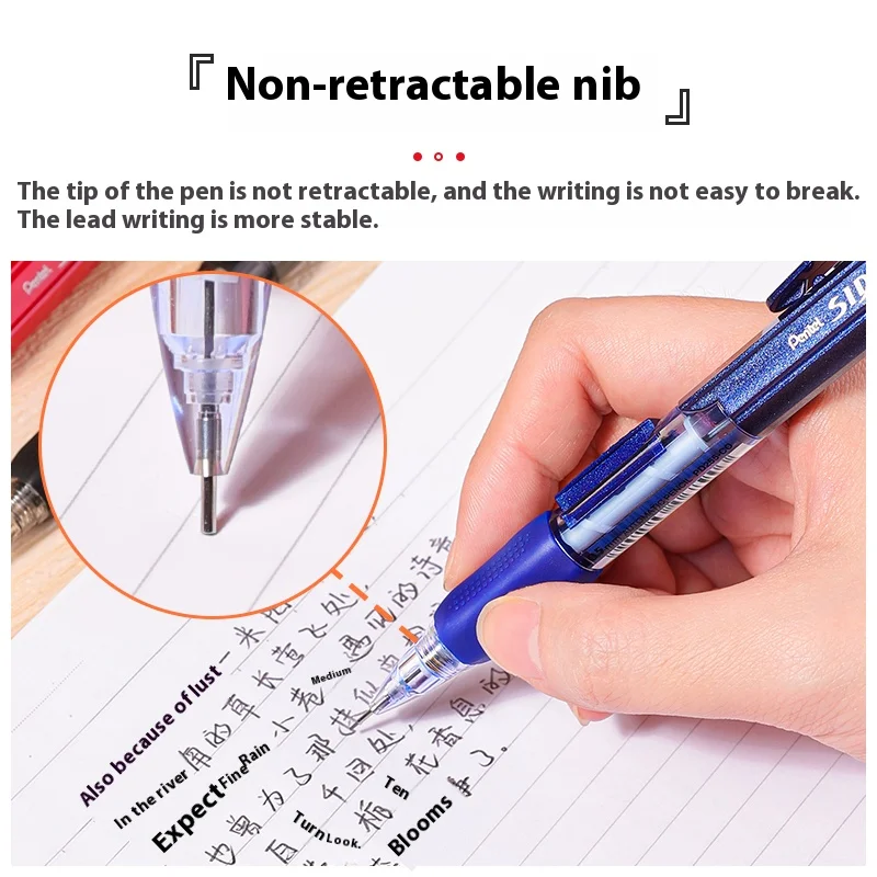 Pentel High-Precision Retractable Mechanical Pencil - Ideal