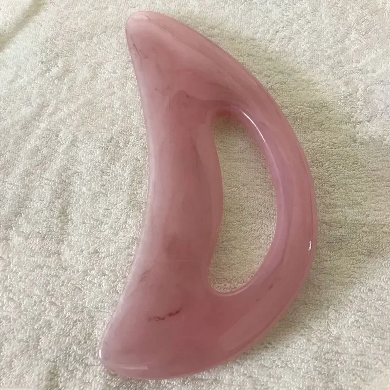 Resin Guasha Scraping Massage Scraper for Face Neck Skin Care