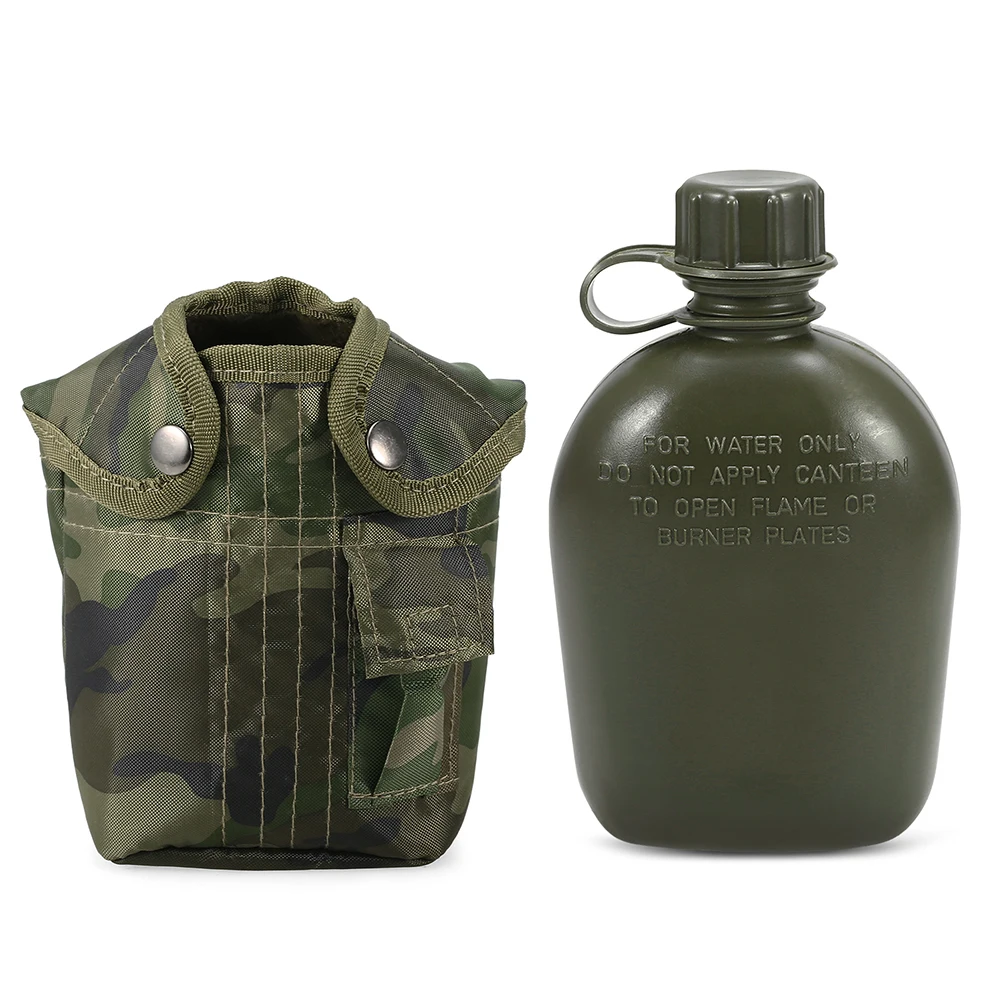 1L Military Outdoor Canteen Bottle 1
