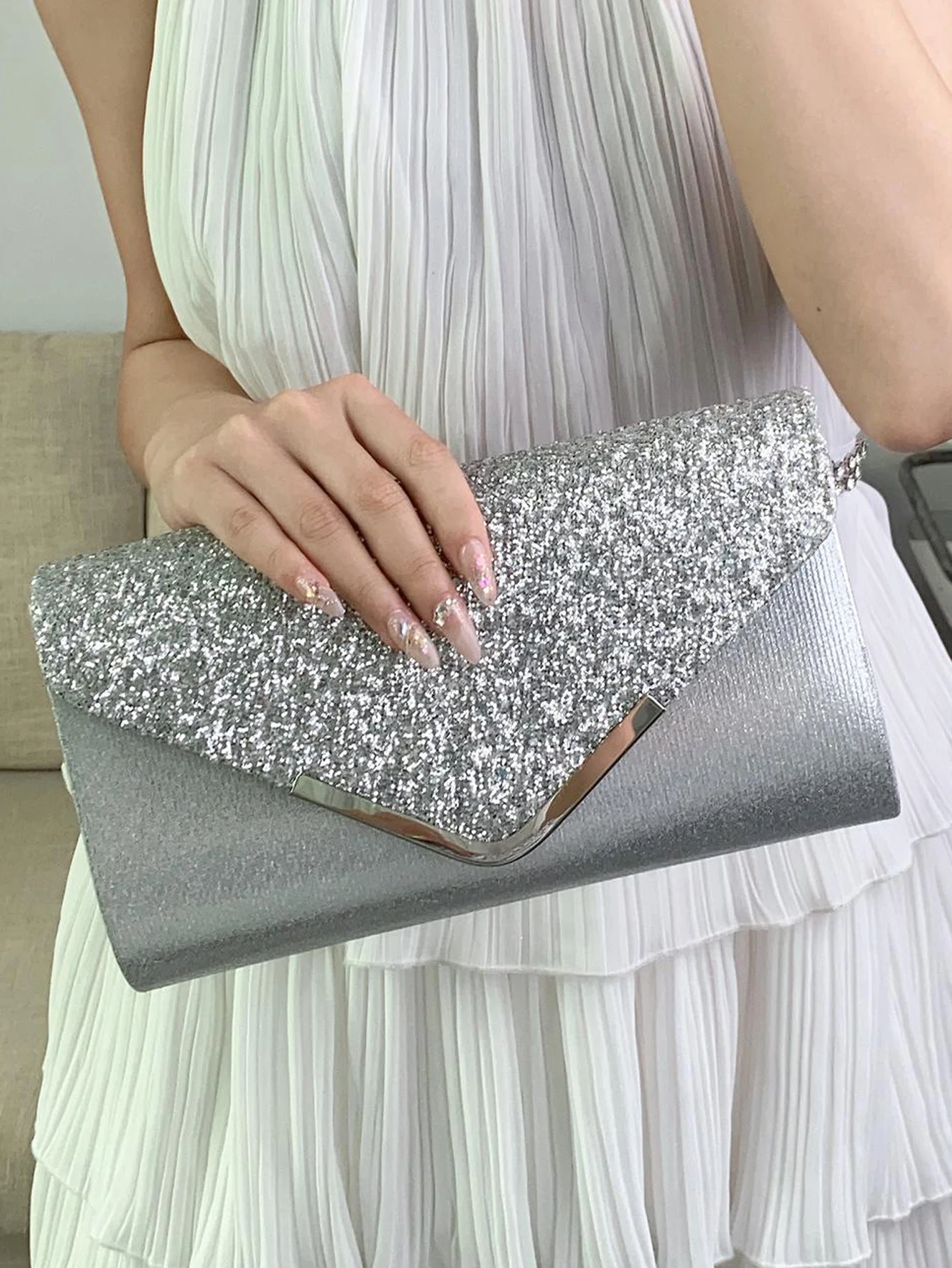 Elegant Envelope Clutch Bag for Women Party Wedding