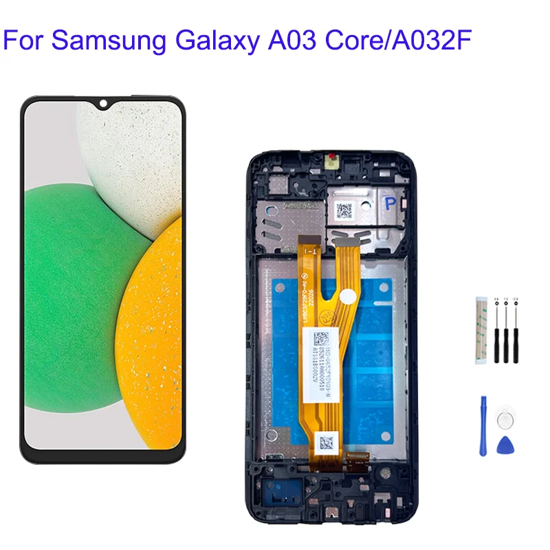 

6.5'' For Samsung Galaxy A03 Core A032M A032F LCD Display Touch Screen Digitizer Assembly SM-A032F/DS Replacement Parts