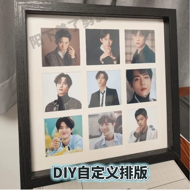 DIY Nine-grid Photo Frame for Wall Decoration and Photo Display