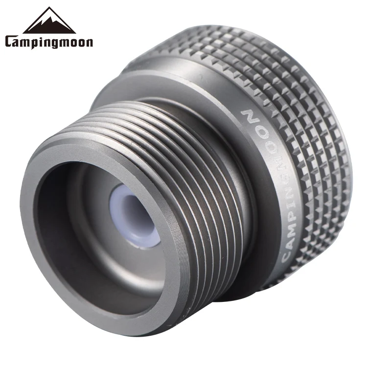 محول خزان غاز من سبائك الألومنيوم Campingmoon ، مف...