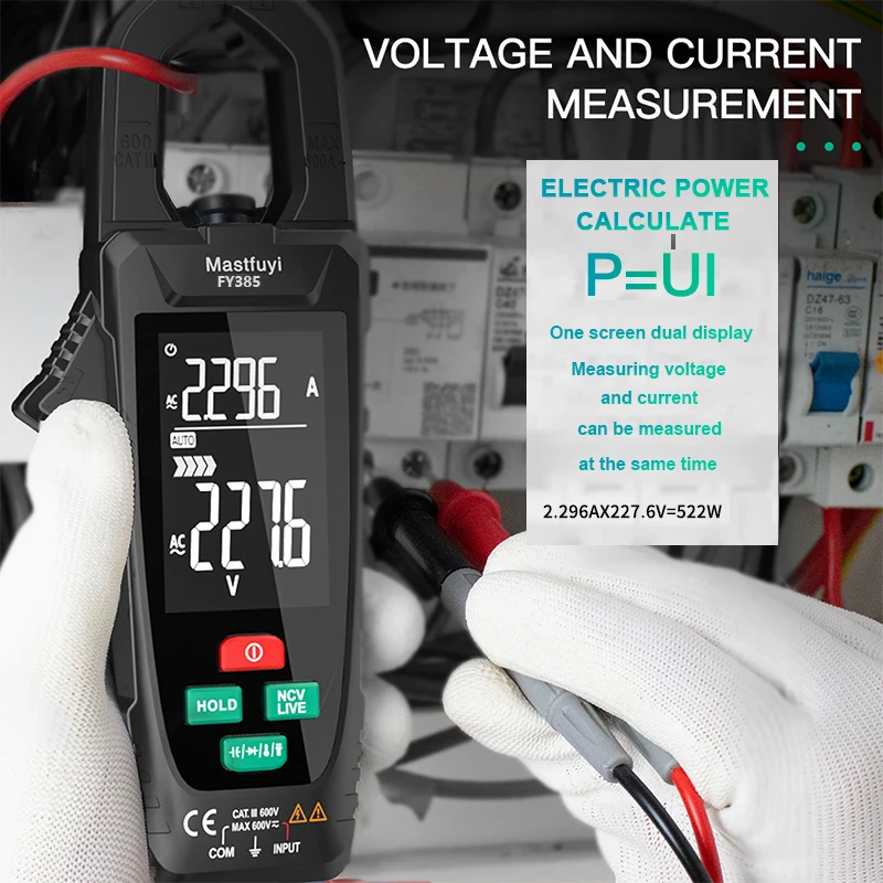 MT87 Lcd Digitale Stroomtang Multimeter Ac/Dc Ampè... – Grandado