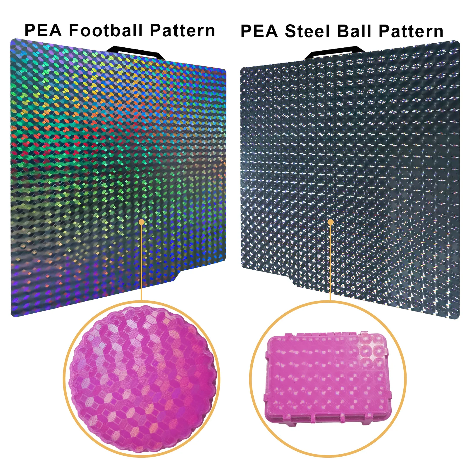 257 Smooth PEI Sheet For Bambu Lab X1-Carbon P1P Build Plate