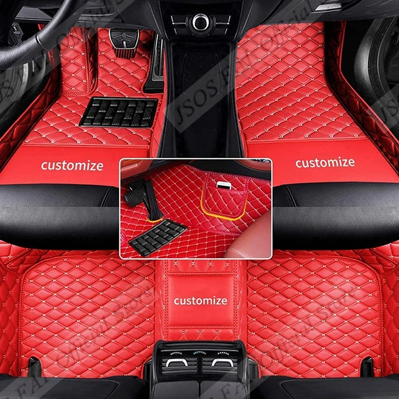 Kaufe Benutzerdefinierte Auto Boden Matte Für Subaru Xv 2011 2012 2013 2014  2015 2016 2017 Nicht-Slip Leder Fuß Pads Luxus Teppich Auto