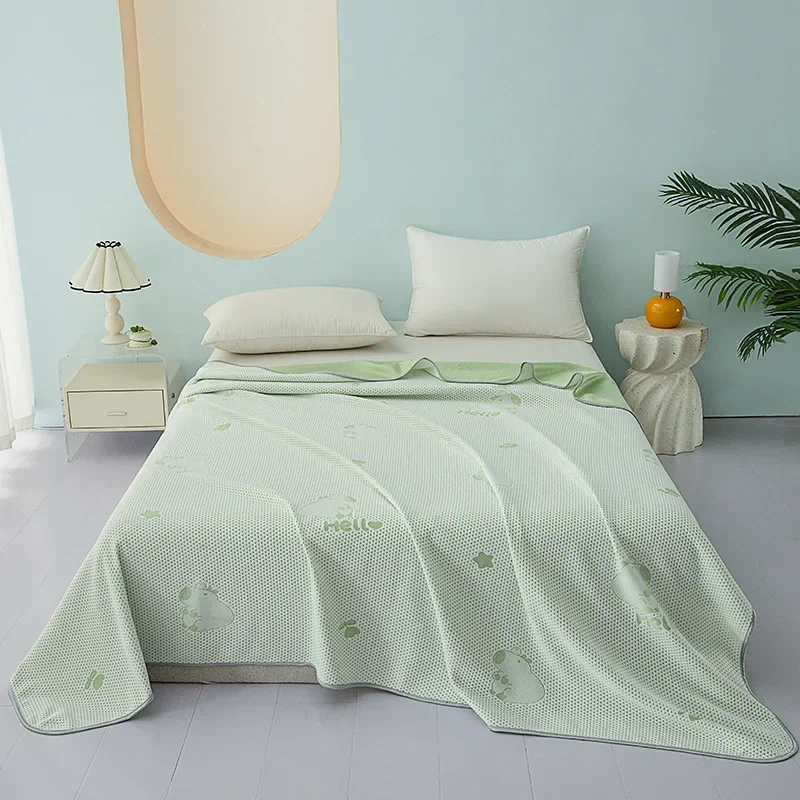 بطانية صيفية رائعة صديقة للبشرة ومريحة وخفيفة الوز...