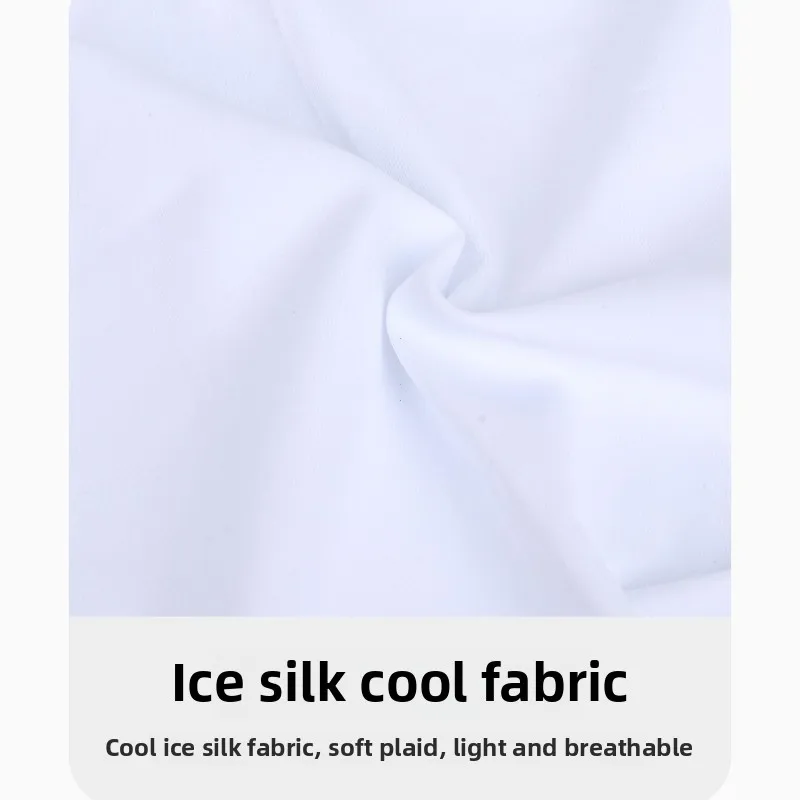 Summer UV Protection Ice Silk Mask Sun Proof Bib Solid Color Sunscreen Face Scarf Mesh Breathable Face Scarves Neck Wrap Cover