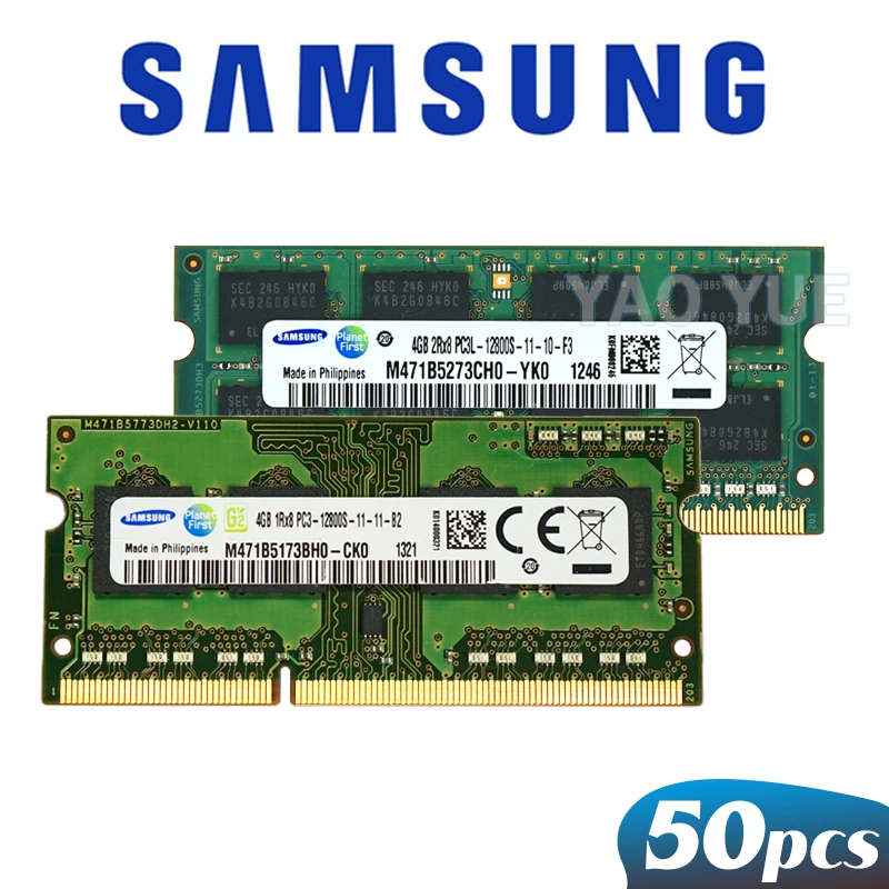 Samsung Memoria Ram Para Portátil Sodimm 4gb 8gb Ddr3 Ddr3l Pc3 Pc3l 1066 1333 1600mhz