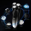 2 in 1 Electric Shaver 3D Men  Razor Beard Trimmer With LCD Display IPX7 Waterproof USB Rechargeable Electric Shaving Machine 5