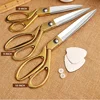 Shears Steel Tailor Tailor Scissors Stainless Fabric Professional Scissors Cutter DIY Needlework For Clothes Sewing Tool 4
