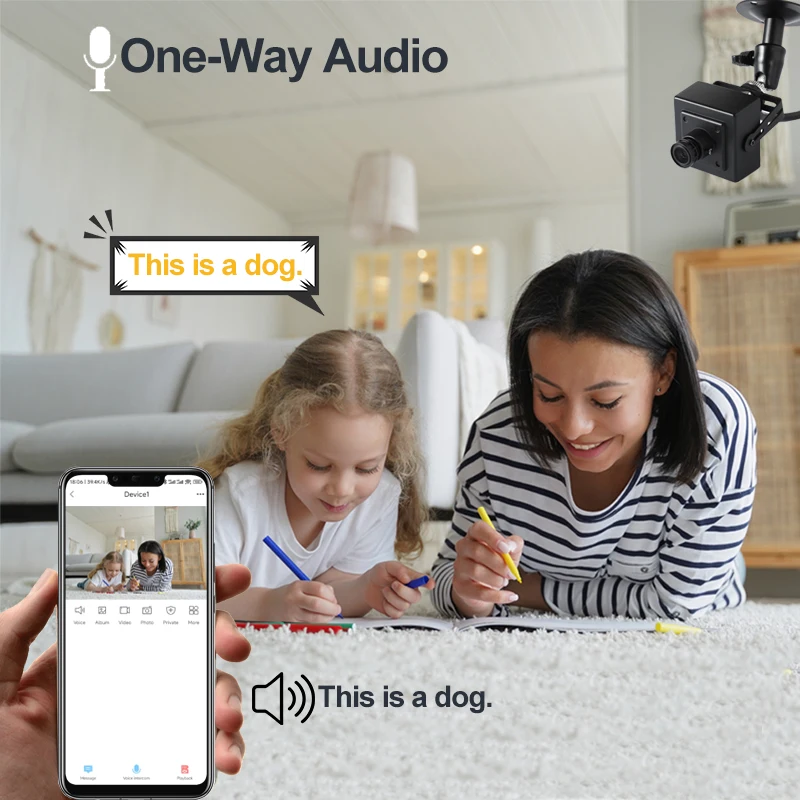 Revotech Mini Indoor Bracket IP Camera HD 5MP Security POE ONVIF P2P CCTV System Video Surveillance Cam