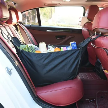Organizer per Sedile Auto, Borsa Portaoggetti Pieghevole di Grande Capacità da Appendere al Sedile Auto, Amaca Multifunzionale per Sedile Posteriore Auto da Viaggio