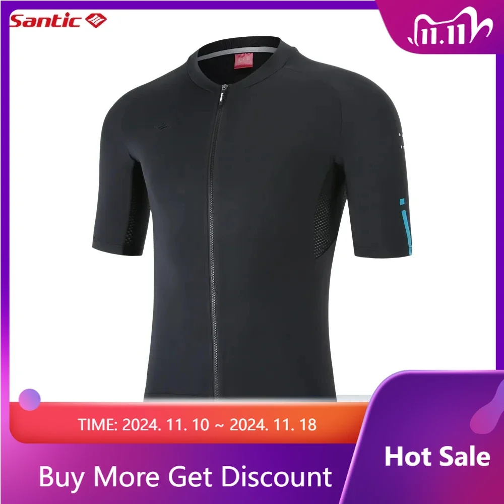 Men Cycling Jerseys Short Sleeve Riding Sports Shirt Bike Mtb Riding Top Breathable Reflective Quick-drying cycling shirt