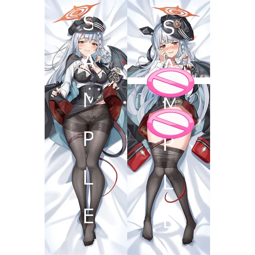 

Синий архив Kurotate Haruna Dakimakura 2-сторонняя обнимающая подушка для тела искусственная аниме Yu-Gi-Oh Чехол Наволочка рождественские подарки