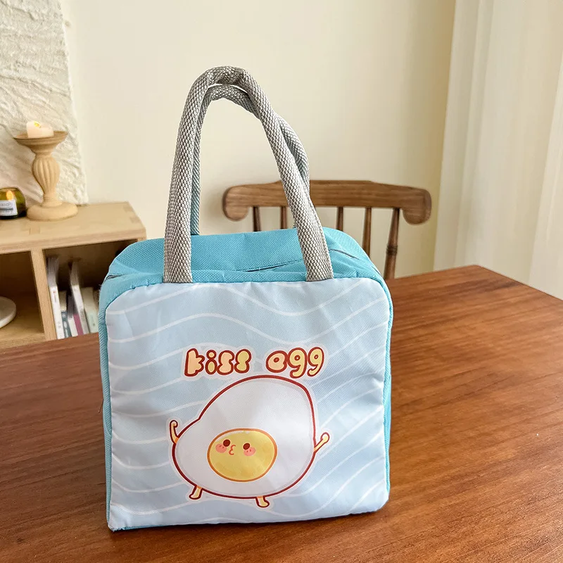 Cartoon Lunchbox Bag Lunchbox Insulation Bag Tote Work Bento Student Lunch Meal