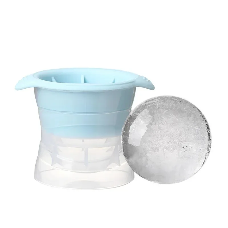 Description Picture 4 of itemBig Size Ball Mold Round Ice Cube Maker Silicone Ice Mold Whiskey Ice Tray