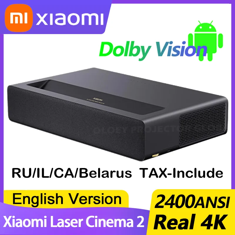 2022 Xiaomi Laser Cinema 2 4K Projector 