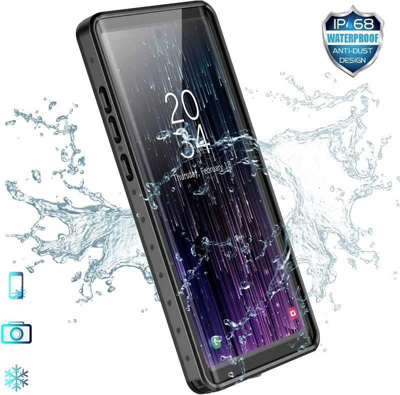 

Z-SHOW Waterproof Case For Samsung Galaxy Note 10+ 10 Plus Case 360 Full Built-in Lens Screen Protector Shockproof Cover Cases