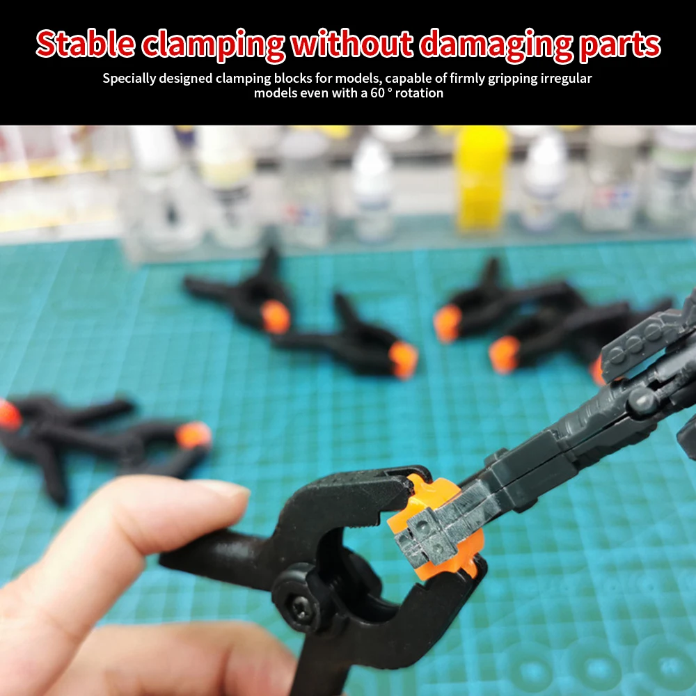 1/6/20Pcs/Pack Seamless Auxiliary Clamp Tool For For 0-25mm Wide Model Hobby Craft Model Building Tools Kit