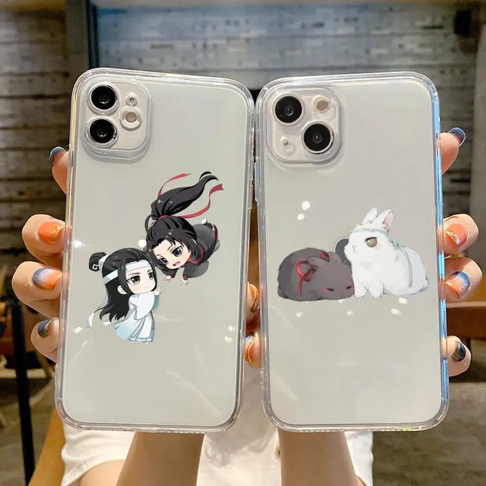 Elegant Mo DAO Zu Shi Transparent Phone Case