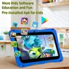 BDF Tablet for Kids 7 Inch Android 11 System 32 GB WiFi Bluetooth Dual Camera Educational Software Installed with Proof Case 5