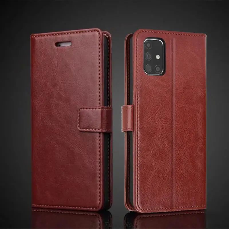 Elegant Leather Card Holder Wallet Case - Premium Flip Cover