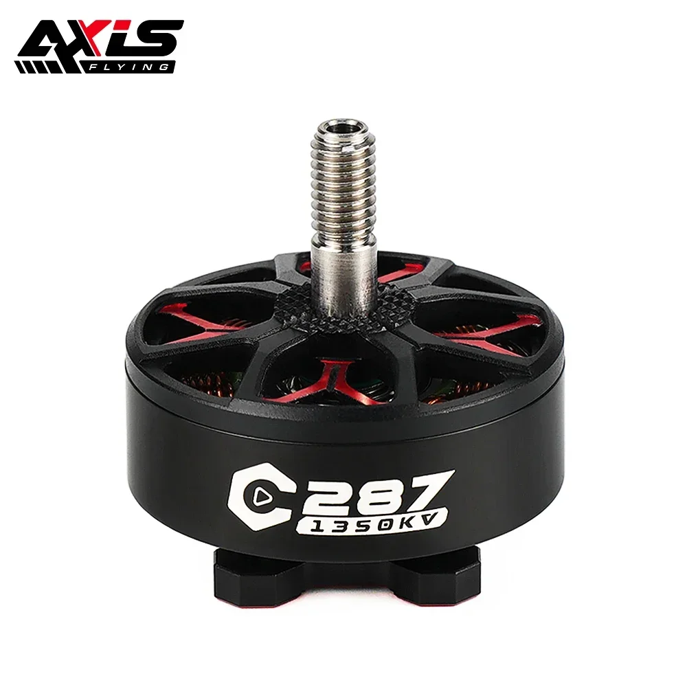 

AxisFlying C287 2807,5 1350KV/ 1750KV 4-6S бесщеточный двигатель для 5-дюймового Cinewhoop 6-7-дюймового дальнего действия X8 Cinelifter RC FPV Дрон