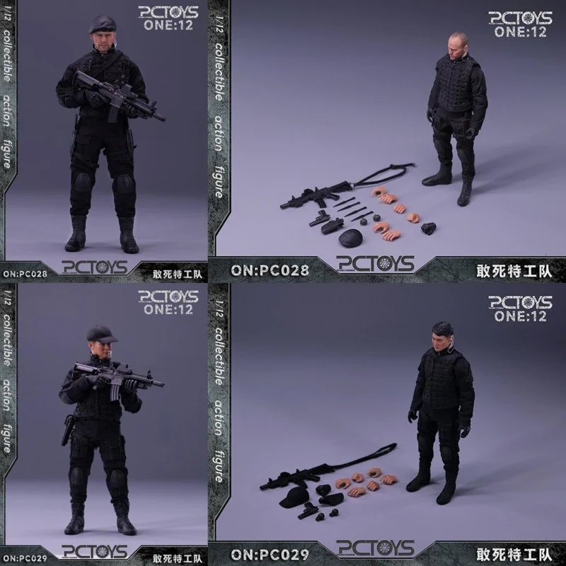 

В наличии Pctoys 1/12 смелый агент смерти команда Pc028/029 кукла ручной работы модель подарок