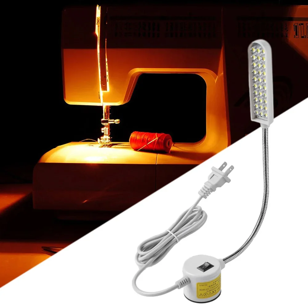 10/20/30 LED Industrial Sewing Machine Lighting Lamp Clothing Machine Accessories Work Light 360&deg; Flexible Gooseneck