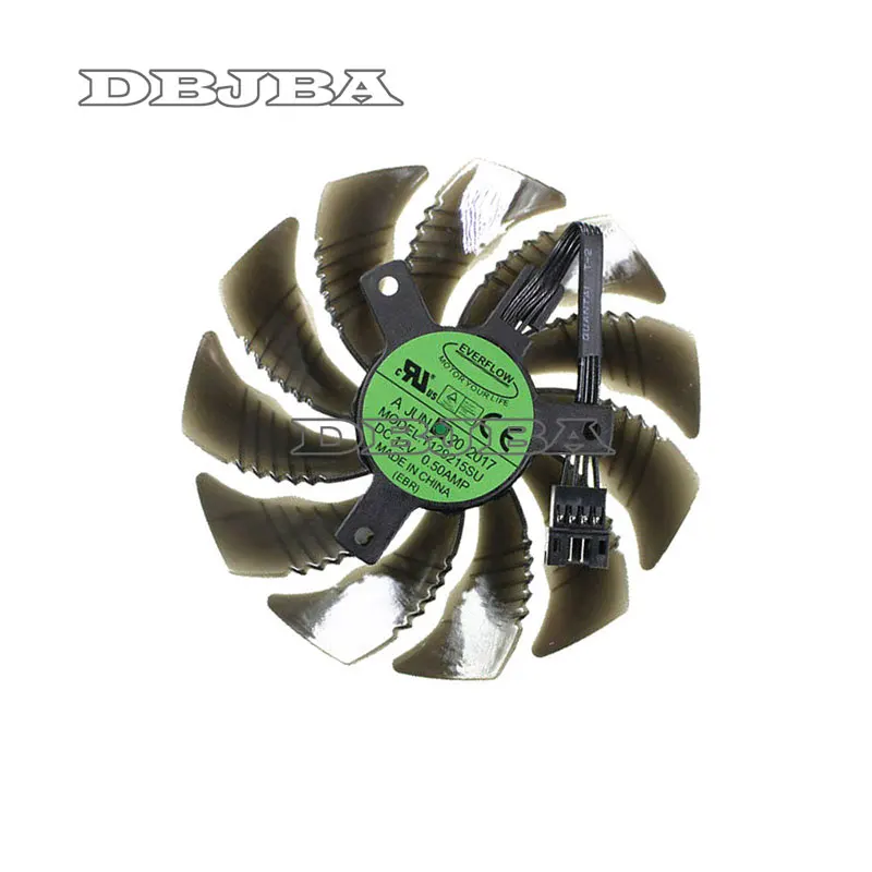 T129215Su Ventola Di Raffreddamento Per Gigabyte Geforce Gtx 1050 Ti Rx 480 470 Gtx 1060 G1