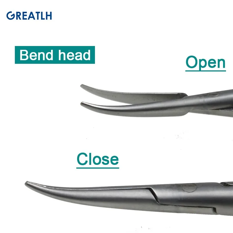 Needle Holding Forceps Stainless Steel Needle Holder Without Lock Ophthalmic Surgery Instrument 12.5cm/14cm/16cm/18cm ophthalmic microsurgical scissors ophthalmic surgical instruments needle holder scissors