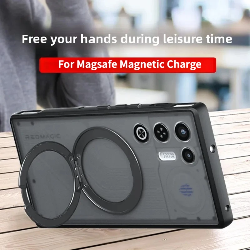 Premium Ticking Rotating Stand with Shockproof Magnetic Case