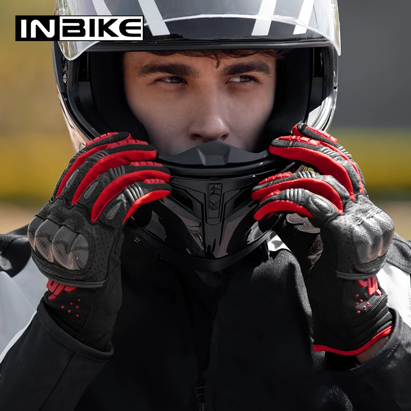 TOP] Guantes De Motocicleta Para Hombre , Dedo Completo , De Carreras ,  Motocross , Montaña , Transpirable , M-XL