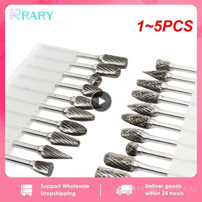 

Набор карбидных заусенцев для работ по дереву, хвостовик 1/8 дюйма, длина головки 1/4 дюйма