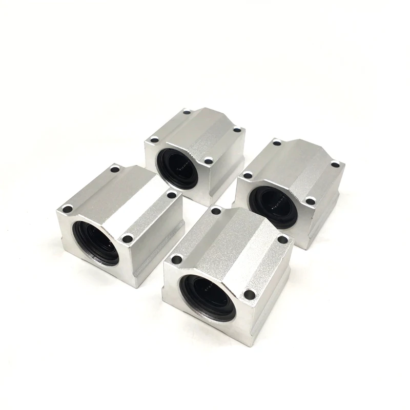 1Pc SC60UU 60mm Linear Axis Ball Bearing Block With LM60UU Bush, Pillow Block Linear Unit For CNC Part