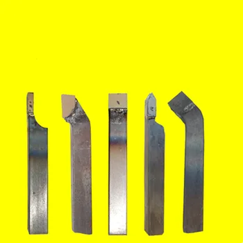 Tungsten carbide tipped brazed cnc turning tools lathe cutter welding insert brazing tip bits for aluminum metal steel iron 5