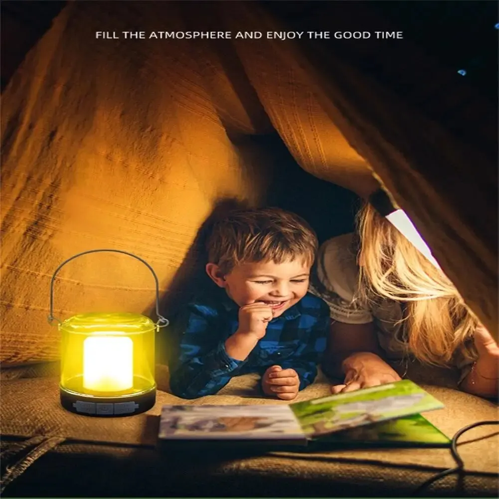 

Outdoor Led Camping Light Portable Type-c Charging Tent Lights Camping Lantern For Fishing Bbq Hiking