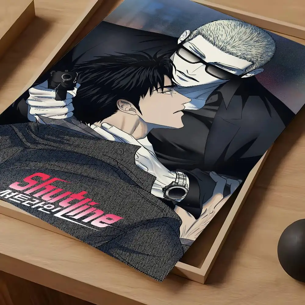 Anime S-Shutline Jake Gillan Moon Shingun Poster Wasserdichte Filmplakate Hochwertiger Wandkunstdruck für Raumdekoration Geschenk – Detail 11