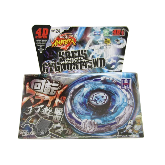 Spinning Top Beyblade BURST B-125 With Launcher Metal Plastic Fusion 4D  (S99)