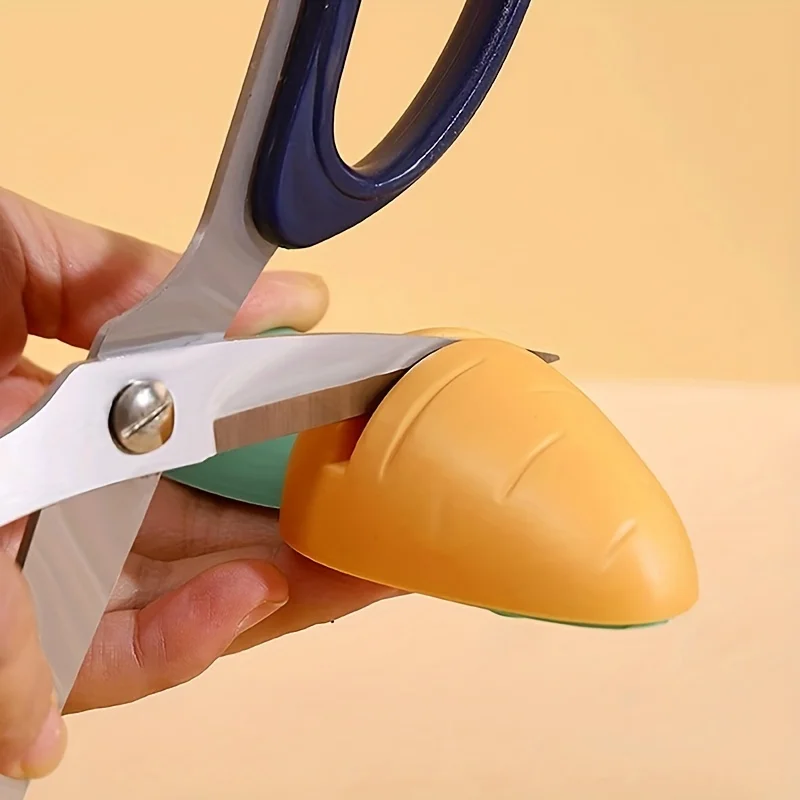 1pc Mini Cute Carrot Sharpener, Kitchen and Home Knife Sharpener, Kitchen Knife, Fruit Knife Sharpener, Kitchen Small Tool