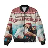 New Fashion Women/Men's 3D Print  Cheech & Chong  Zipper Bomber Jackets Men Overcoat Mens Coat Zip Up Jackets 1