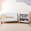 3-in-1 Convertible Crib (Vintage Driftwood) Easily Converts to Toddler Bed & Daybed, 3-Position Adjustable 5