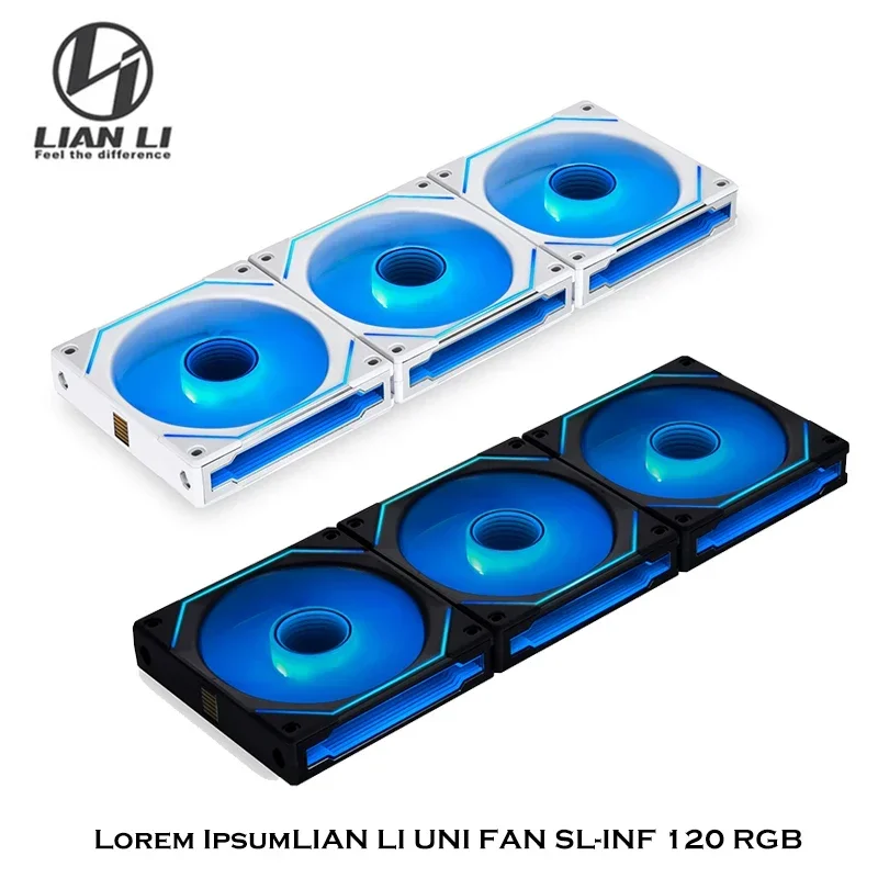 LIAN LI UNI FAN SL-INF 120mm Infinity Mirror ARGB Fan Cableless