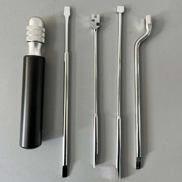 ATOZS Kit 12 Pezzi Per Riparazione E Accordatura Pianoforte - Chiavi E Strumenti - Foto 11