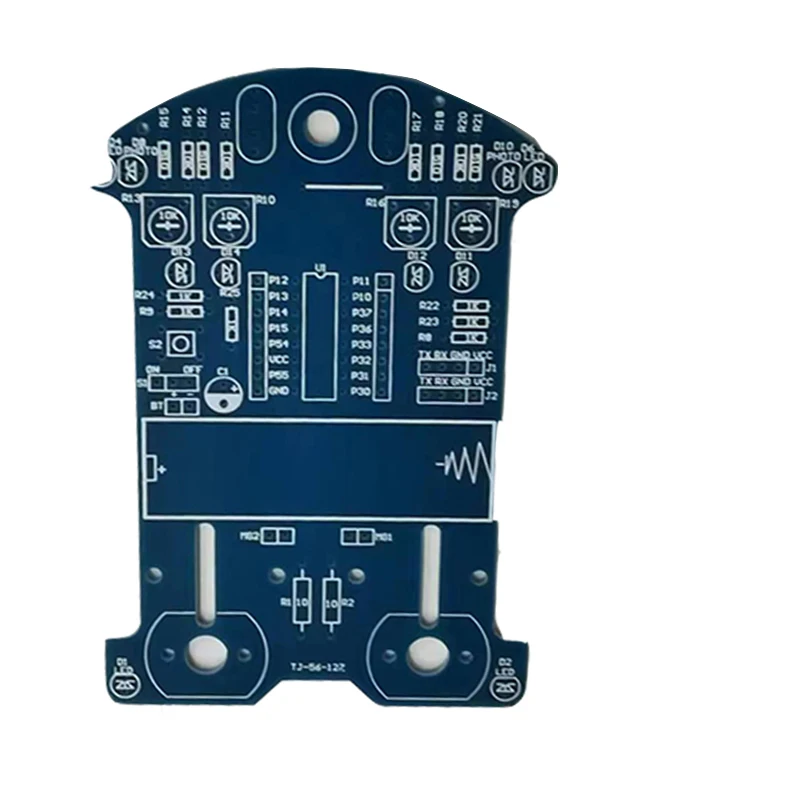 Electronic Kit D2-5 Smart Car Project Kits Line Following Robot Soldering Learning Electronics Kit for School Experiment