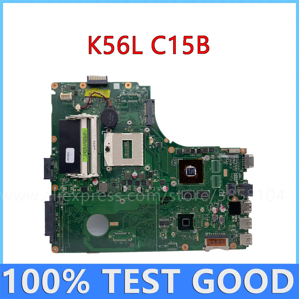 

For ASUS C15B K56L Laptop Motherboard REV.2.0 With N15S-GV-B-A1 GPU Mainboard