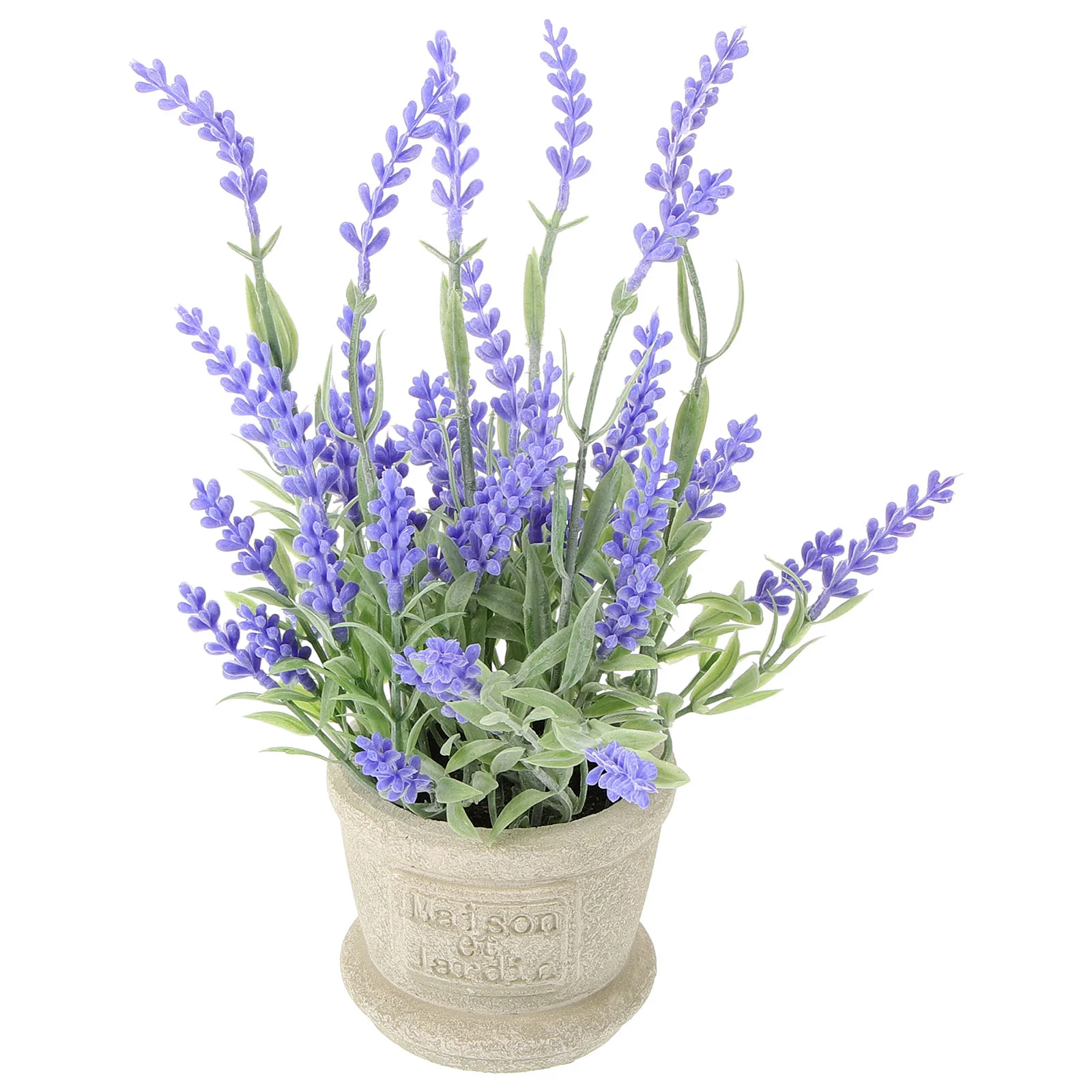

Office Decor Lavender Plant Artificial Flower Pot Decorations Potted Plants Flowers